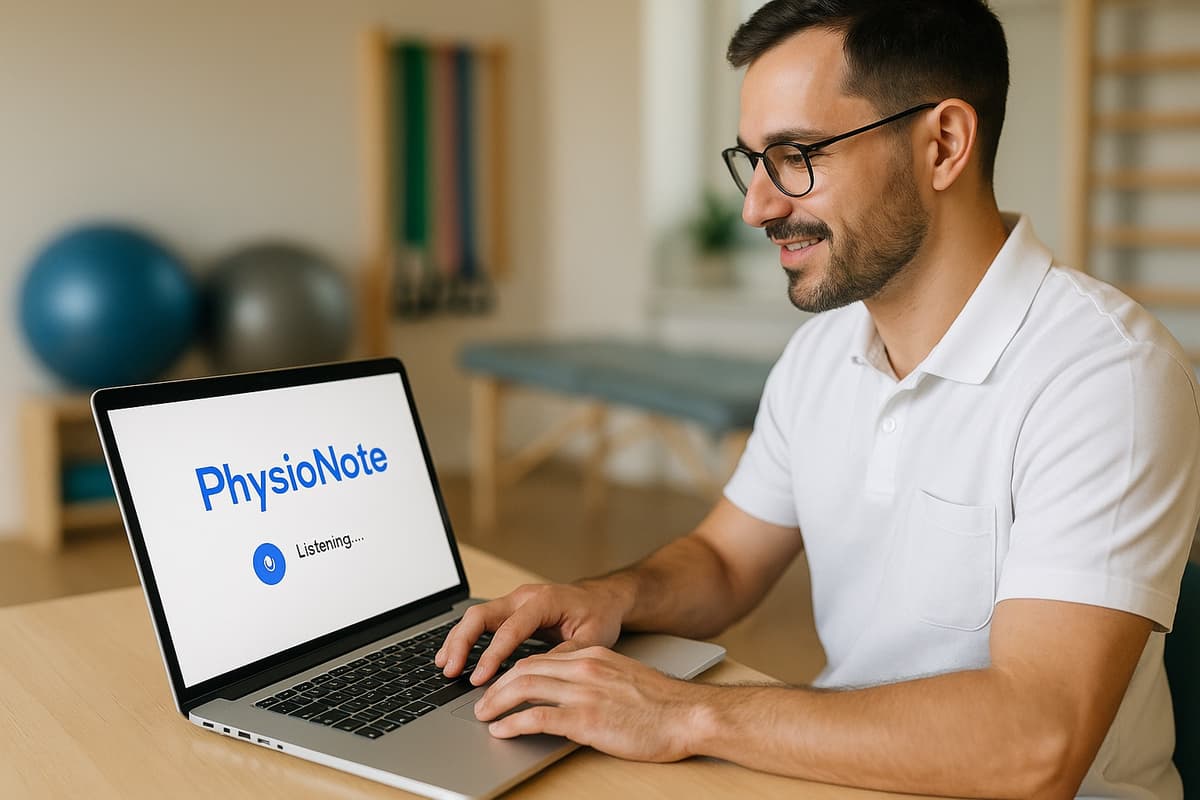 PhysioNote in Aktion